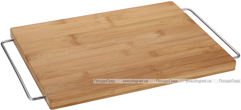 Доска разделочная Bergner Natural Life 45х25см с ручками