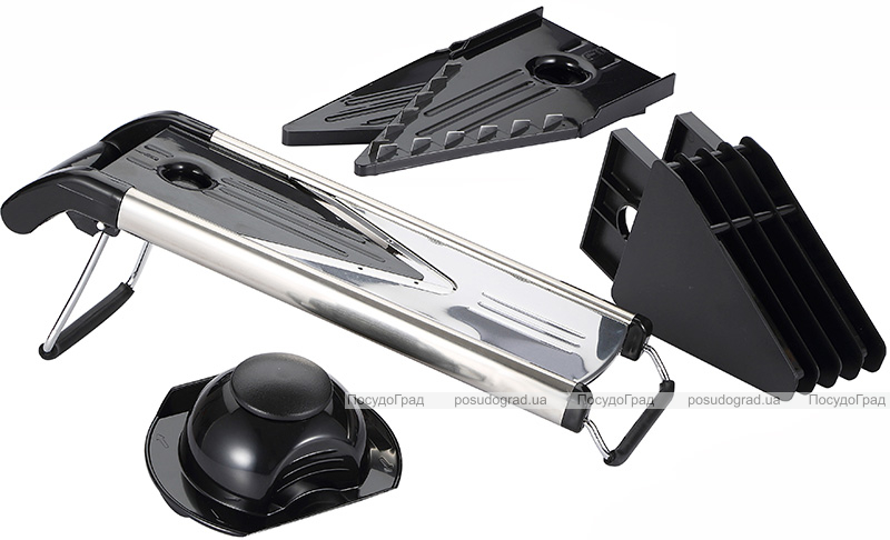 Терка-овощерезка многофункциональная Bergner MasterPro, 5 сменных насадок