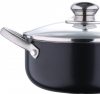 Кастрюля алюминиевая Bergner ProChef 4.3л индукционная с крышкой