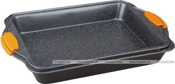 Набор 2 формы для выпечки Berlinger Haus Granit Diamond 40.5x25.5x6см и 36x23x6см