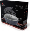 Сотейник Berlinger Haus Grey Stone Ø32см с двумя ручками и крышкой, 4.9л