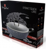 Сотейник Berlinger Haus Grey Stone Ø28см з двома ручками і кришкою, 3.8л