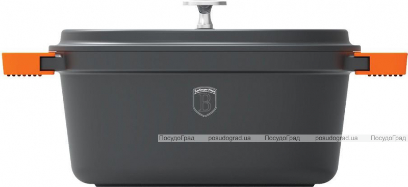 Кастрюля Berlinger Haus Granit Diamond 4.2л с алюминиевой крышкой