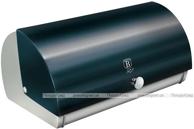 Хлебница Berlinger Haus Aquamarine Edition 38.5х28х18.5см, нержавеющая сталь
