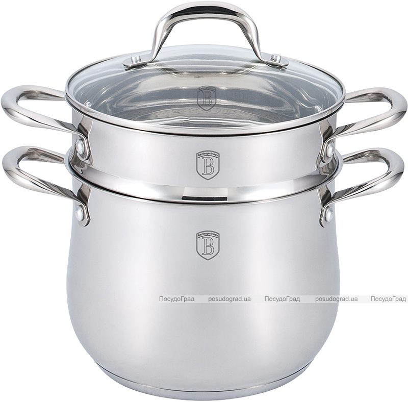 Набор для спагетти Berlinger Haus Silver Belly, 3 предмета из нержавеющей стали