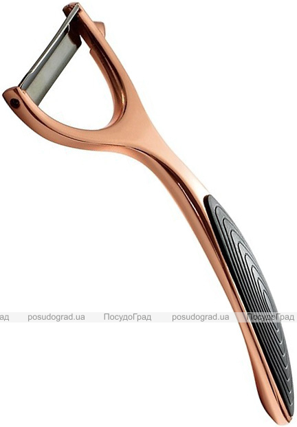 Набір кухонних аксесуарів Berlinger Haus Rose Gold 4 предмета на дерев'яній підставці