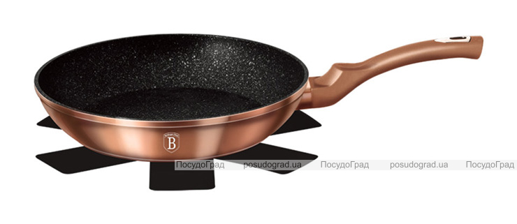 Сковорода Berlinger Haus Rose Gold Ø24см индукционная с антипригарным покрытием