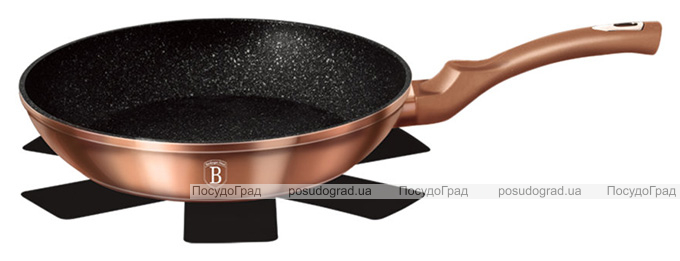 Сковорода Berlinger Haus Rose Gold Ø28см индукционная с антипригарным покрытием