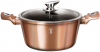 Кастрюля Berlinger Haus Rose Gold 6.1л с крышкой, индукционная с антипригарным покрытием