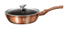Глубокая сковорода Berlinger Haus Rose Gold Ø24см (2.3л) с крышкой, индукционная с антипригарным покрытием