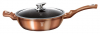 Сковорода-сотейник Berlinger Haus Rose Gold Ø28см (3.8л) с крышкой, индукционная с антипригарным покрытием