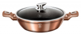 Сотейник Berlinger Haus Rose Gold Ø28см (3.8л) з кришкою, індукційна з антипригарним покриттям
