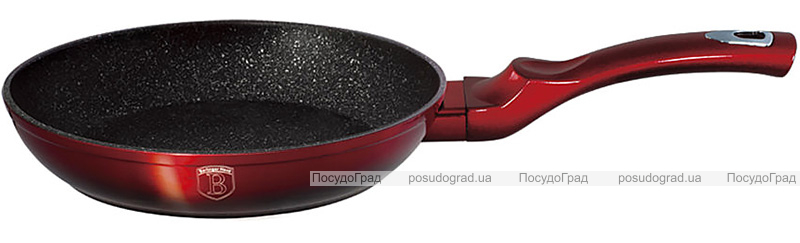 Сковорода Berlinger Haus Black Burgundy Ø20см, мармурове покриття