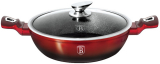 Сотейник Berlinger Haus Black Burgundy Ø28х7.5см з кришкою