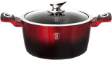 Каструля Berlinger Haus Black Burgundy 2.5л, мармурове покриття