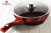 Сковорода-сотейник Berlinger Haus Black Burgundy Ø24х6.5см, мраморное покрытие