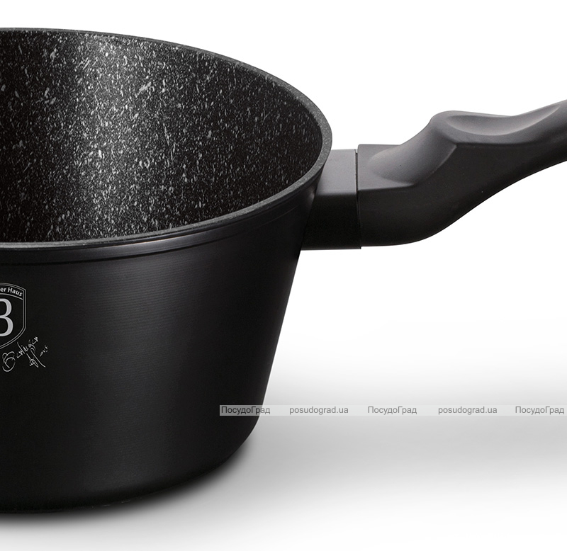 Ківш Berlinger Haus Black Rose 1.2л з мармуровим покриттям