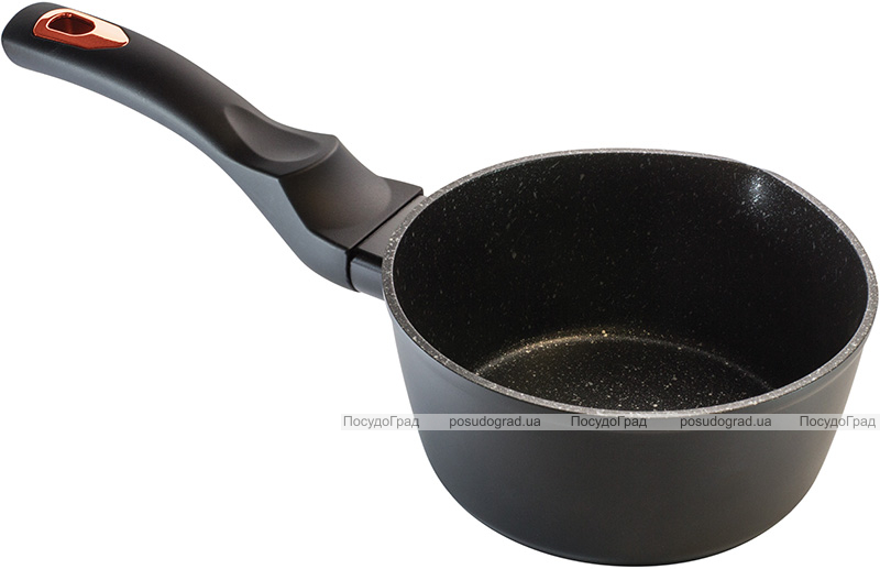Ківш Berlinger Haus Black Rose 1.2л з мармуровим покриттям