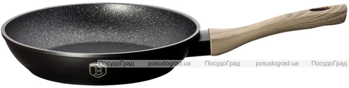 Сковорода Berlinger Haus Ebony Maple Ø28см, мармурове антипригарне покриття