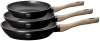 Набір 3 сковороди Berlinger Haus Ebony Maple Ø20см, Ø24см, Ø28см