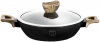 Сотейник Berlinger Haus Ebony Maple Ø28см (3.8л) з кришкою, мармурове антипригарне покриття