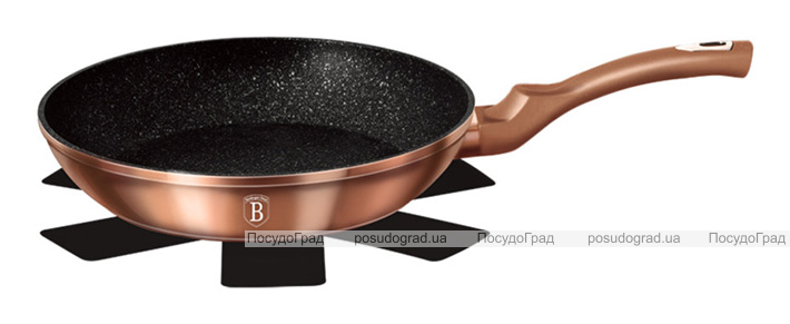 Сковорода Berlinger Haus Rose Gold Ø26см индукционная с антипригарным покрытием