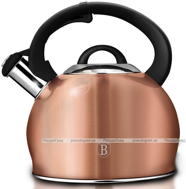 Чайник Berlinger Haus Rose Gold 3л зі свистком