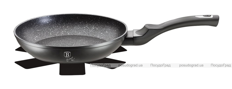 Сковорода Berlinger Haus Black Silver Ø20см с мраморным покрытием