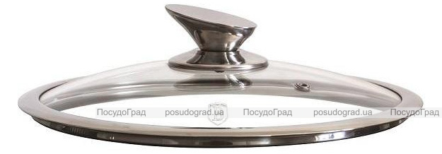 Кришка Berlinger Haus Metallic Line Ø20см скляна