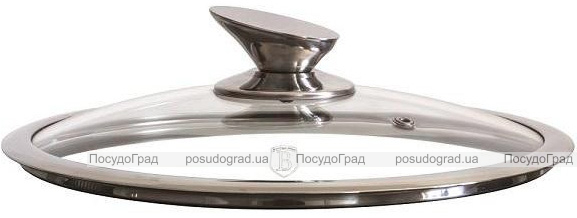 Кришка Berlinger Haus Metallic Line Ø24см скляна