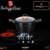 Кастрюля Berlinger Haus Black Rose 6.1л с мраморным покрытием