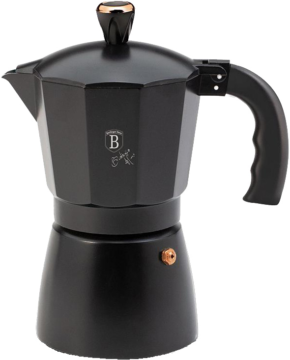 Кавоварка гейзерна Berlinger Haus Black Rose на 6 чашок