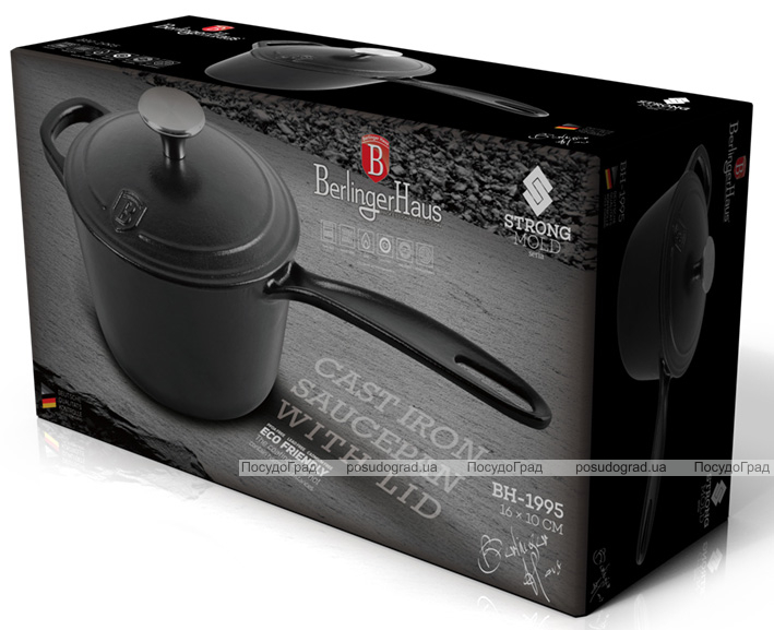 Ківш Berlinger Haus Strong Mold 1.6л, чавун з емалевим покриттям