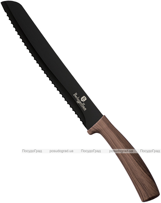 Ніж для хліба Berlinger Haus Ebony Rosewood 20см, нержавіюча сталь