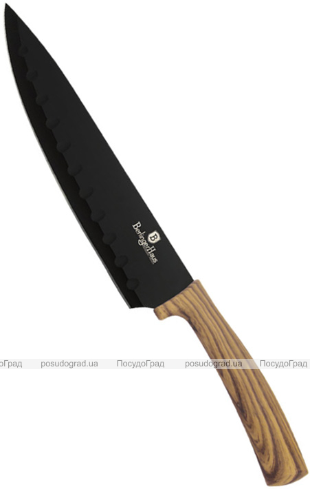 Ніж кухарський Berlinger Haus Ebony Maple 20см, нержавіюча сталь