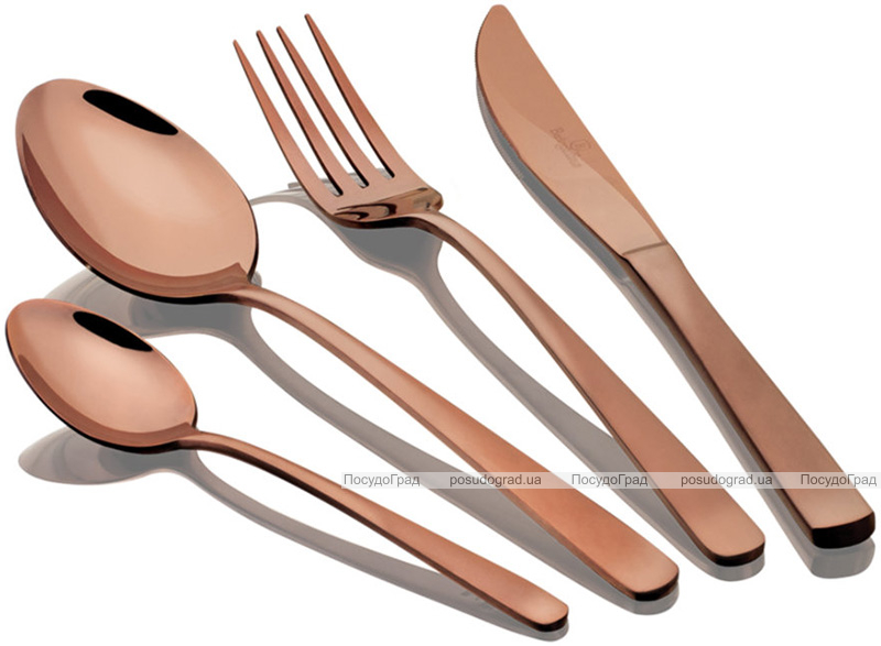 Набор столовых приборов Berlinger Haus Rose Gold 16 предметов