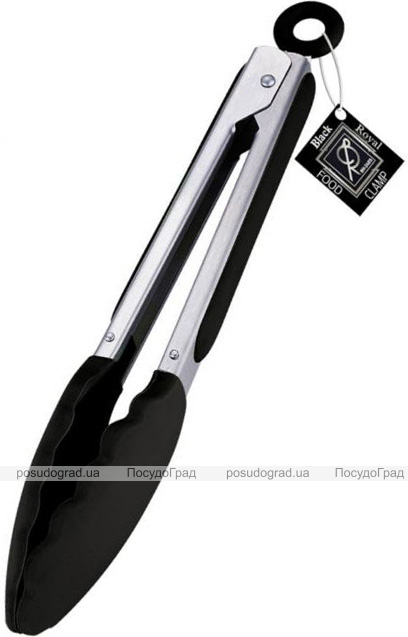 Щипці Berlinger Haus Black Royal силіконові 26.5см