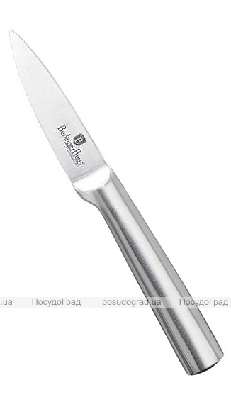 Нож для чистки овощей Berlinger Haus Silver Jewellery 9см из нержавеющей стали, литой