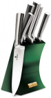 Набор 5 ножей Berlinger Haus Emerald Collection литые, на подставке