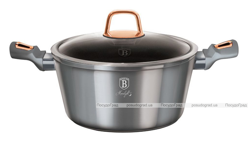Кастрюля Berlinger Haus Moonlight Edition 2.5л с титановым покрытием