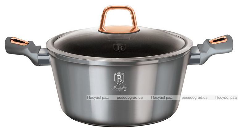 Кастрюля Berlinger Haus Moonlight Edition 4.1л с титановым покрытием