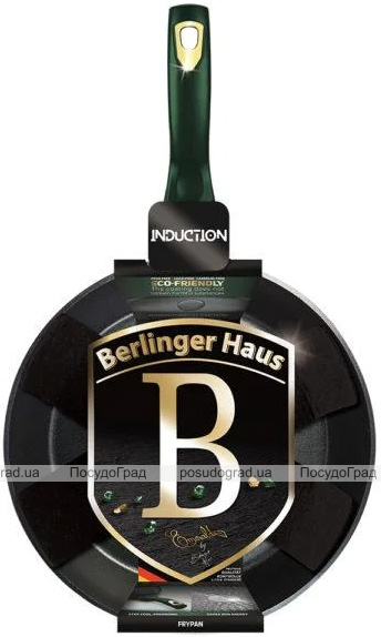 Сковорода Berlinger Haus Emerald Collection Ø28см с титановым покрытием