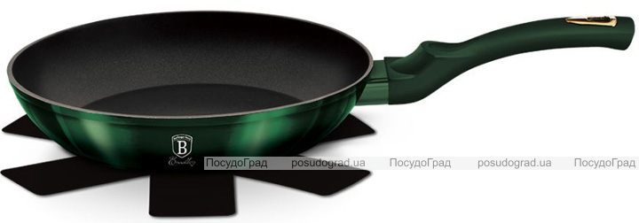 Сковорода Berlinger Haus Emerald Collection Ø28см с титановым покрытием