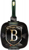 Сковорода-гриль Berlinger Haus Emerald Collection 28х28см с титановым покрытием