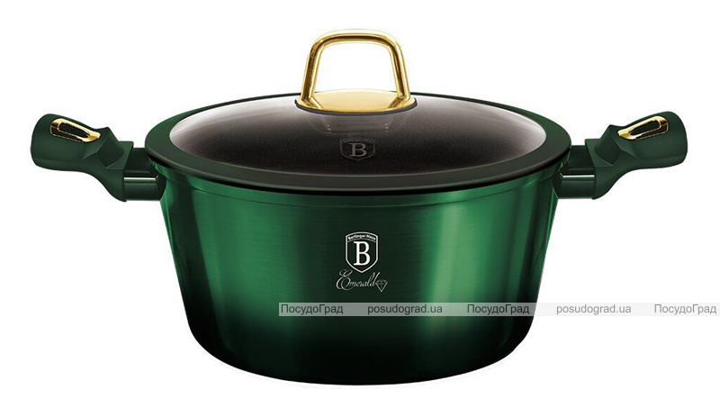 Кастрюля Berlinger Haus Emerald Collection 2.5л с титановым покрытием