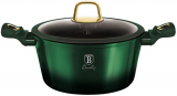 Кастрюля Berlinger Haus Emerald Collection 6.1л с титановым покрытием