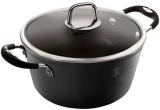 Каструля Berlinger Haus Black Professional Line 6.1л з титановим покриттям