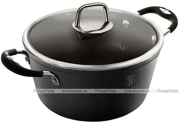 Каструля Berlinger Haus Black Professional Line 2.5л з титановим покриттям