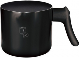 Кружка для кип'ятіння молока (молочник) Berlinger Haus Black Rose 1.2л, мармурове антипригарне покриття
