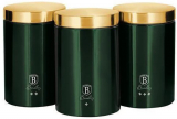 Набор банок Berlinger Haus Emerald Collection 3 банки Ø11х17.8см из нержавеющей стали